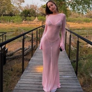 Strawberry Milk Mob - Polly Pocket Dress Coverup